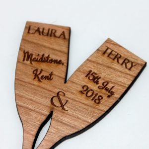 Save the date champagne