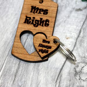 Mrs and Mrs wedding gift