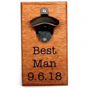 best man bottle opener