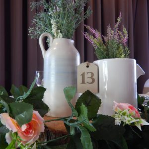 wedding wooden table sign