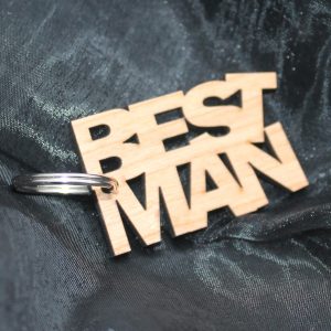 best man keyring