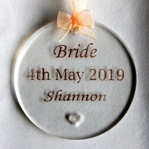 bride Coat Hanger Tag